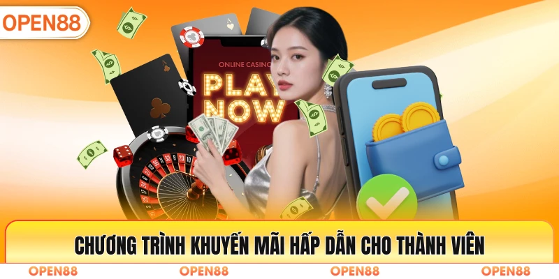 Chương trình khuyến mãi hấp dẫn cho thành viên