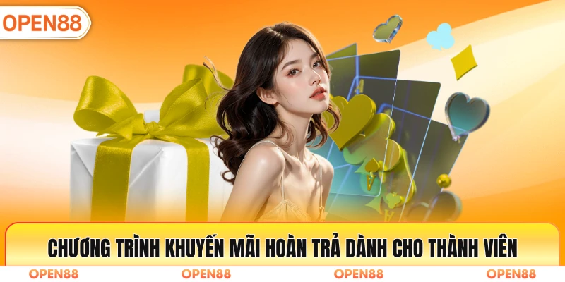 Chương trình khuyến mãi hoàn trả dành cho thành viên
