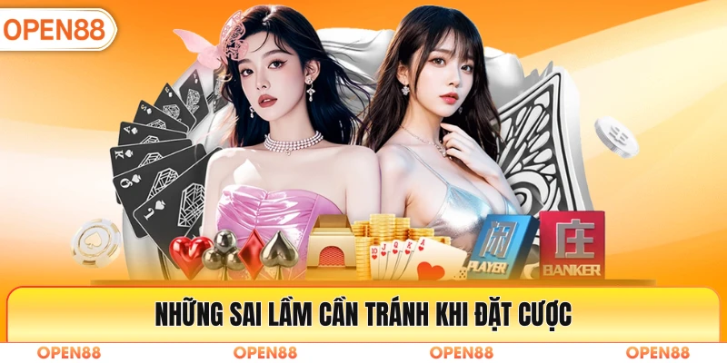 Những sai lầm cần tránh khi đặt cược